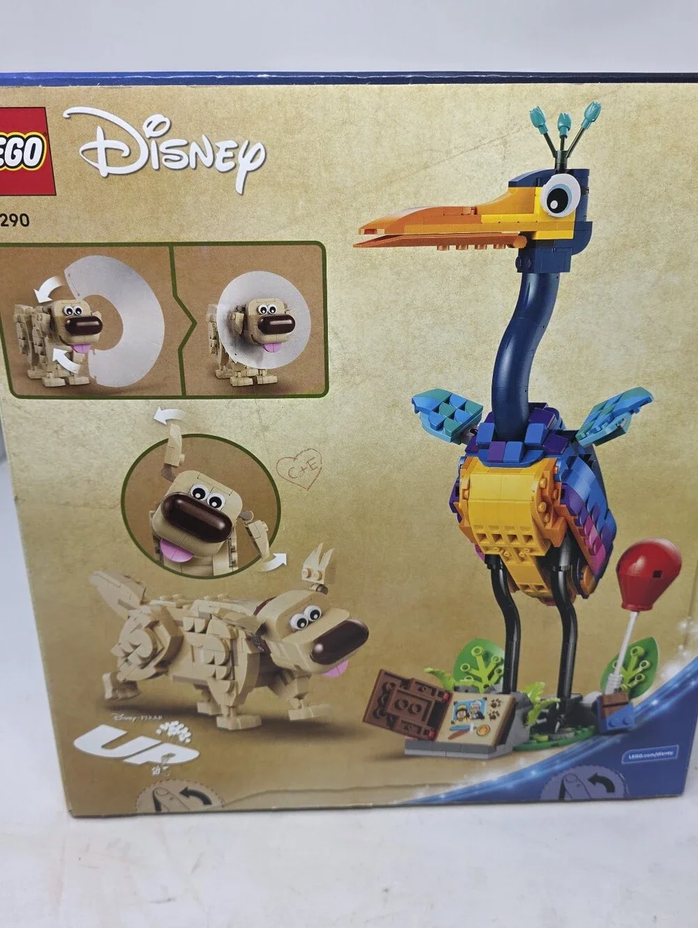 Lego Disney Pixar Up 43290 Kevin & Dug New Sealed - NIB